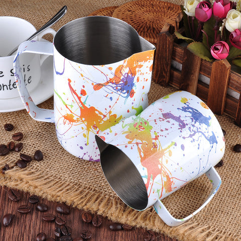 BaristaSpace Stainless Steel Pitcher With Splash 600ml