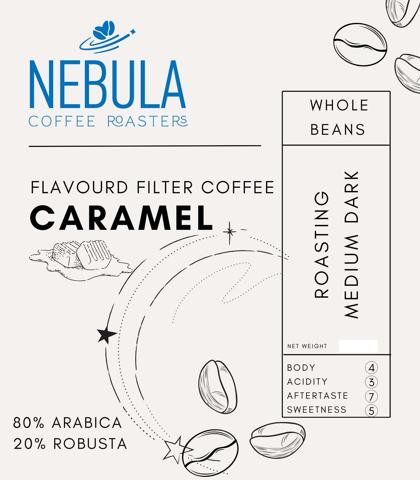 FLAVORED COFFEE CARAMEL