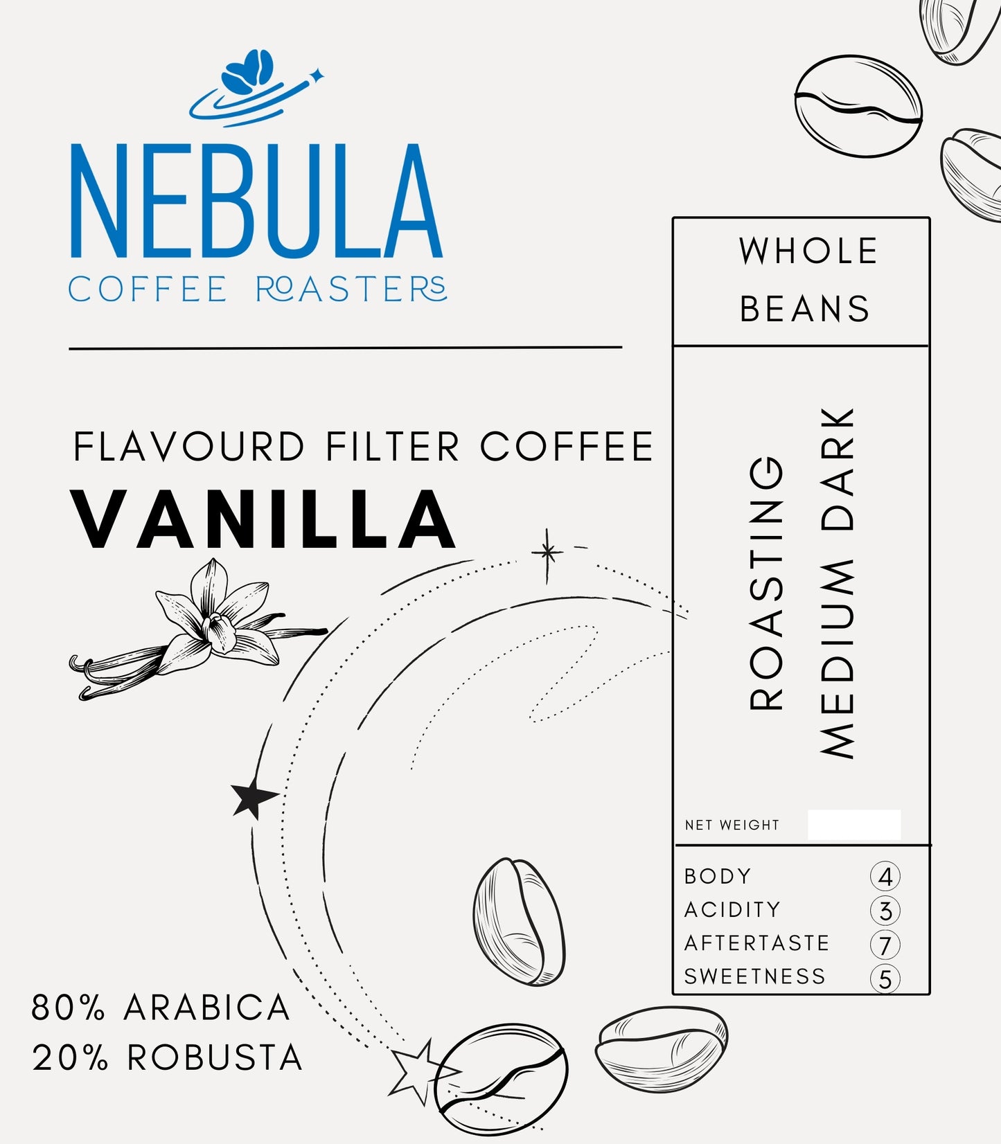 FLAVORED COFFEE VANILLA