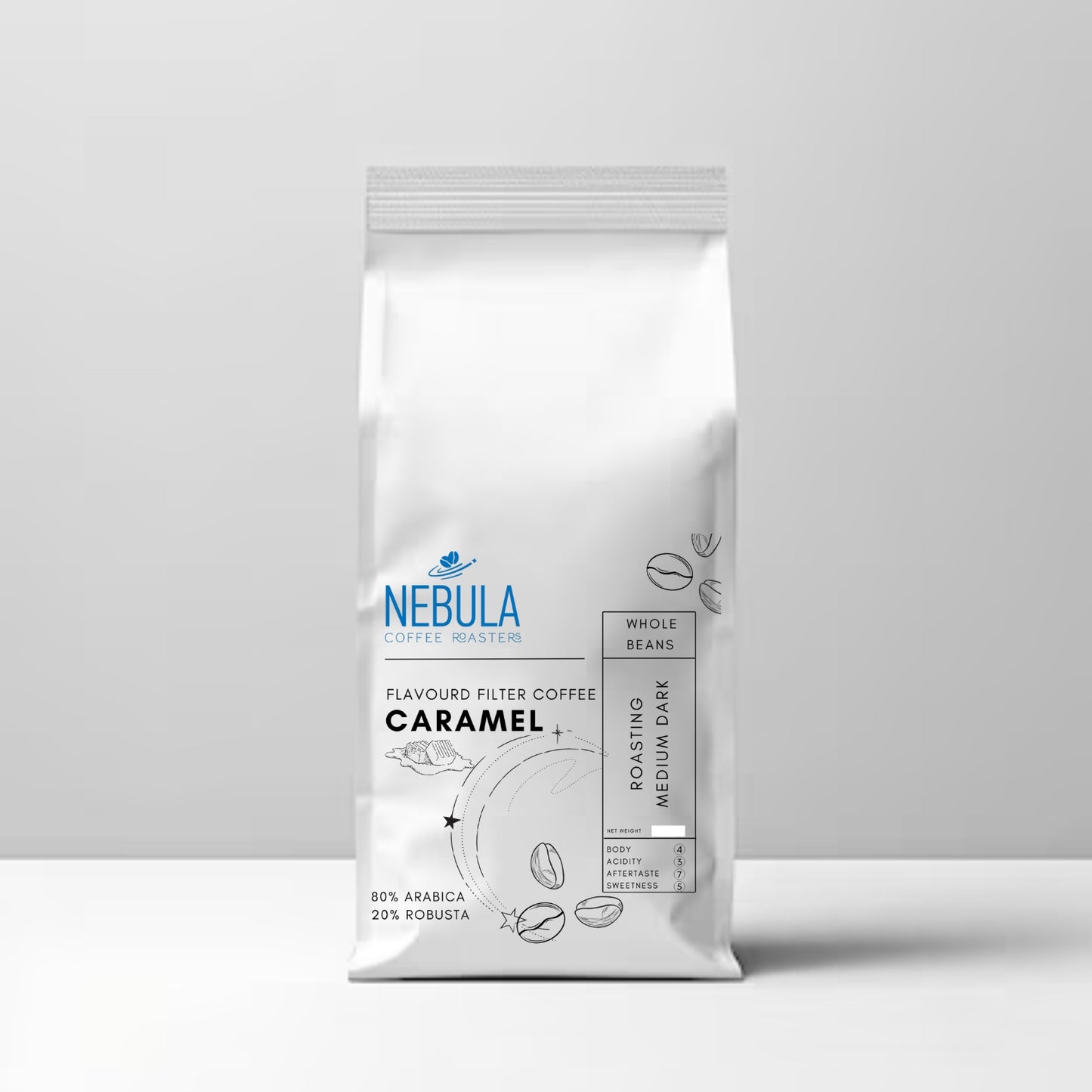 FLAVORED COFFEE CARAMEL