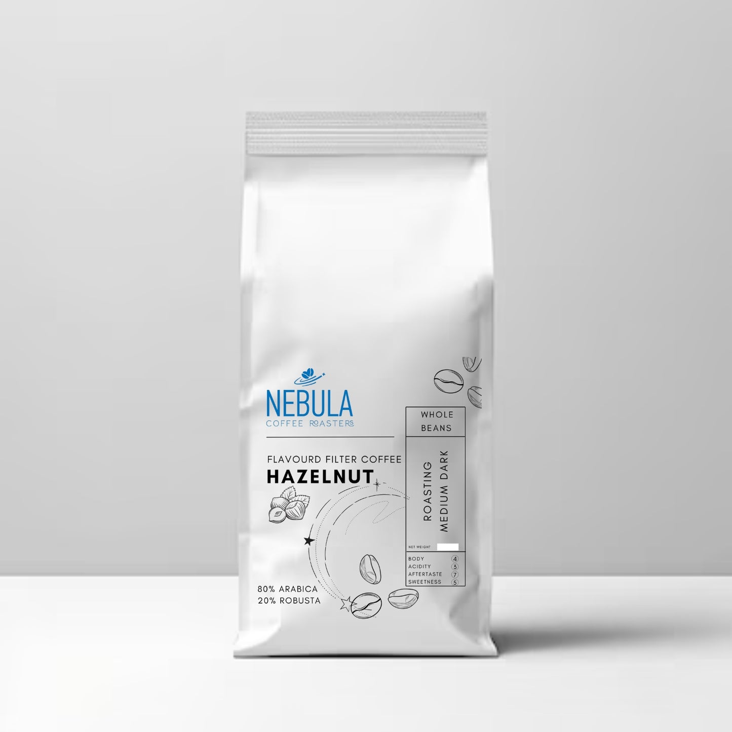 FLAVORED COFFEE HAZELNUT