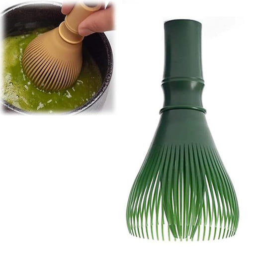 Green Plastic Matcha Whisk